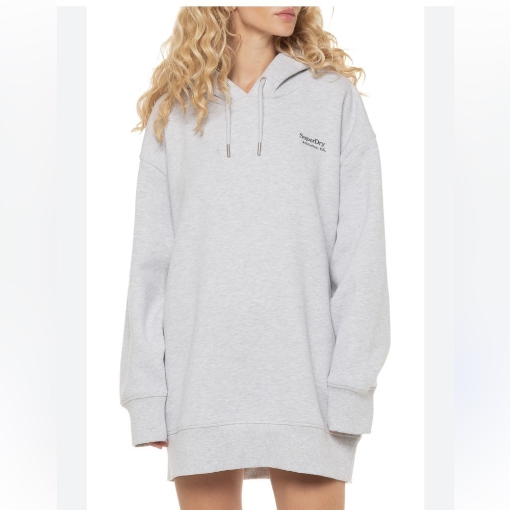 Superdry orange label elite Longline hoodie dress US 4